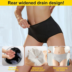 LQX leakproof panties worn under clothing for discreet daily protection