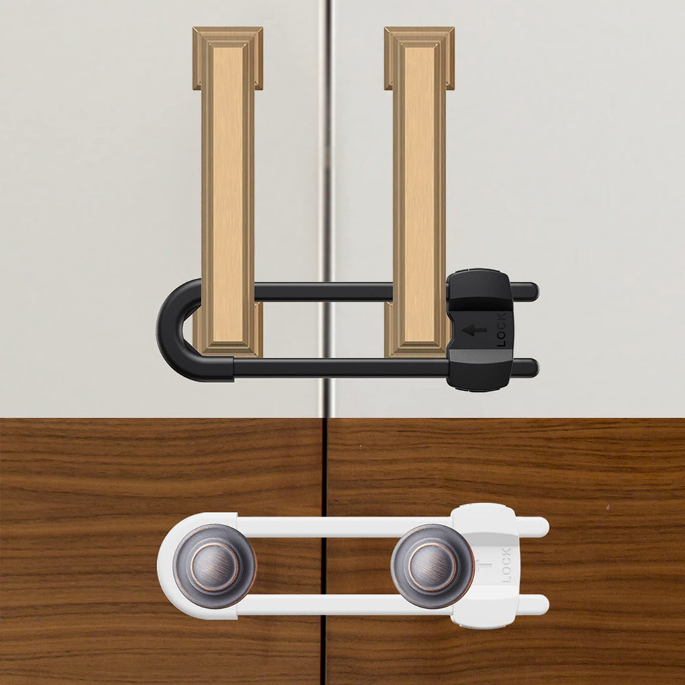 LRANFOW compatible with wooden, laminated, and vinyl doors.