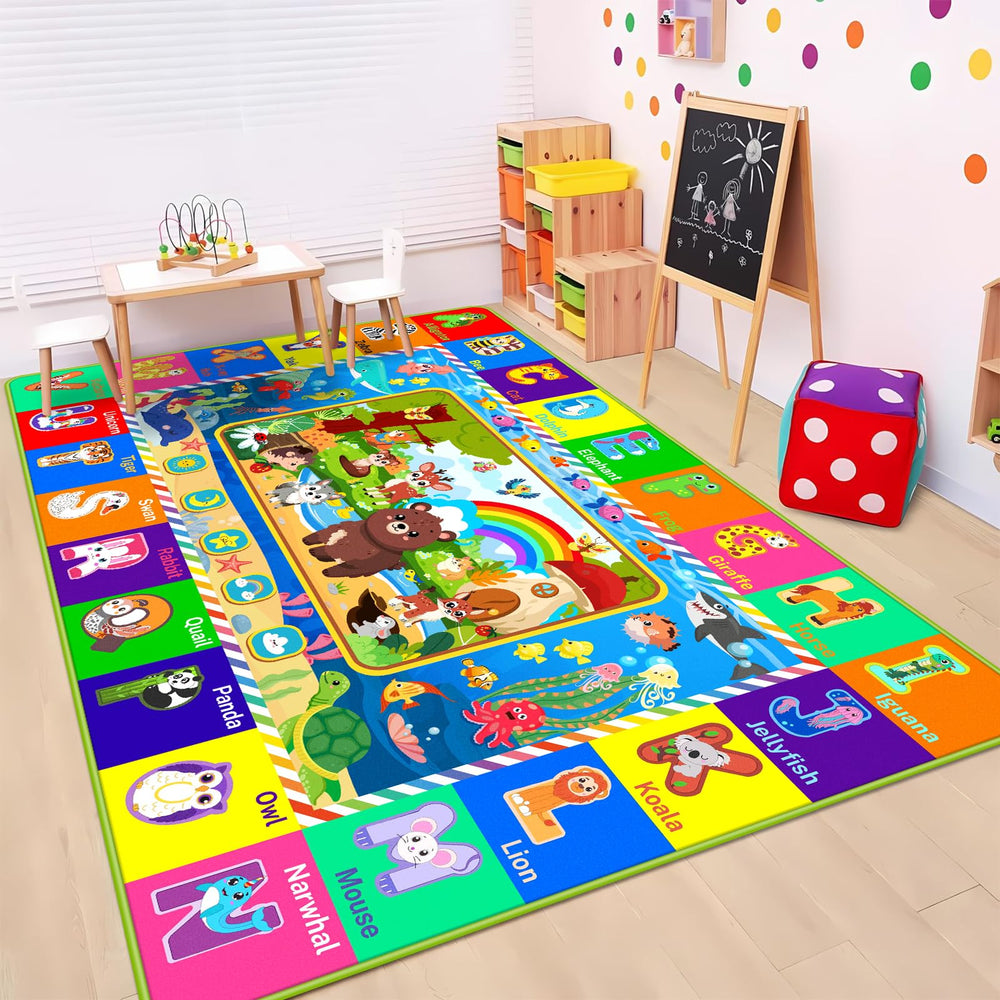 LTKOUGFAM easy-clean surface ready for wipe-down after messy play