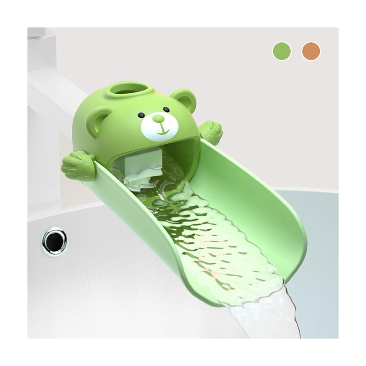 LTWVDIZ faucet extender on tap for toddlers, easy reach and safe washing.