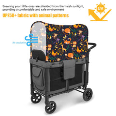 LUAATT lightweight sun shade adds shade without extra weight