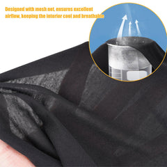 Luaatt quick-fit mesh canopy on Wonderfold for sun and insect protection