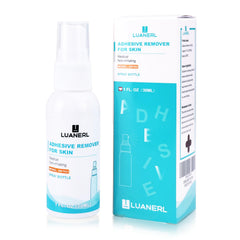 Luanerl Adhesive Remover Spray applied on skin for gentle dressing changes