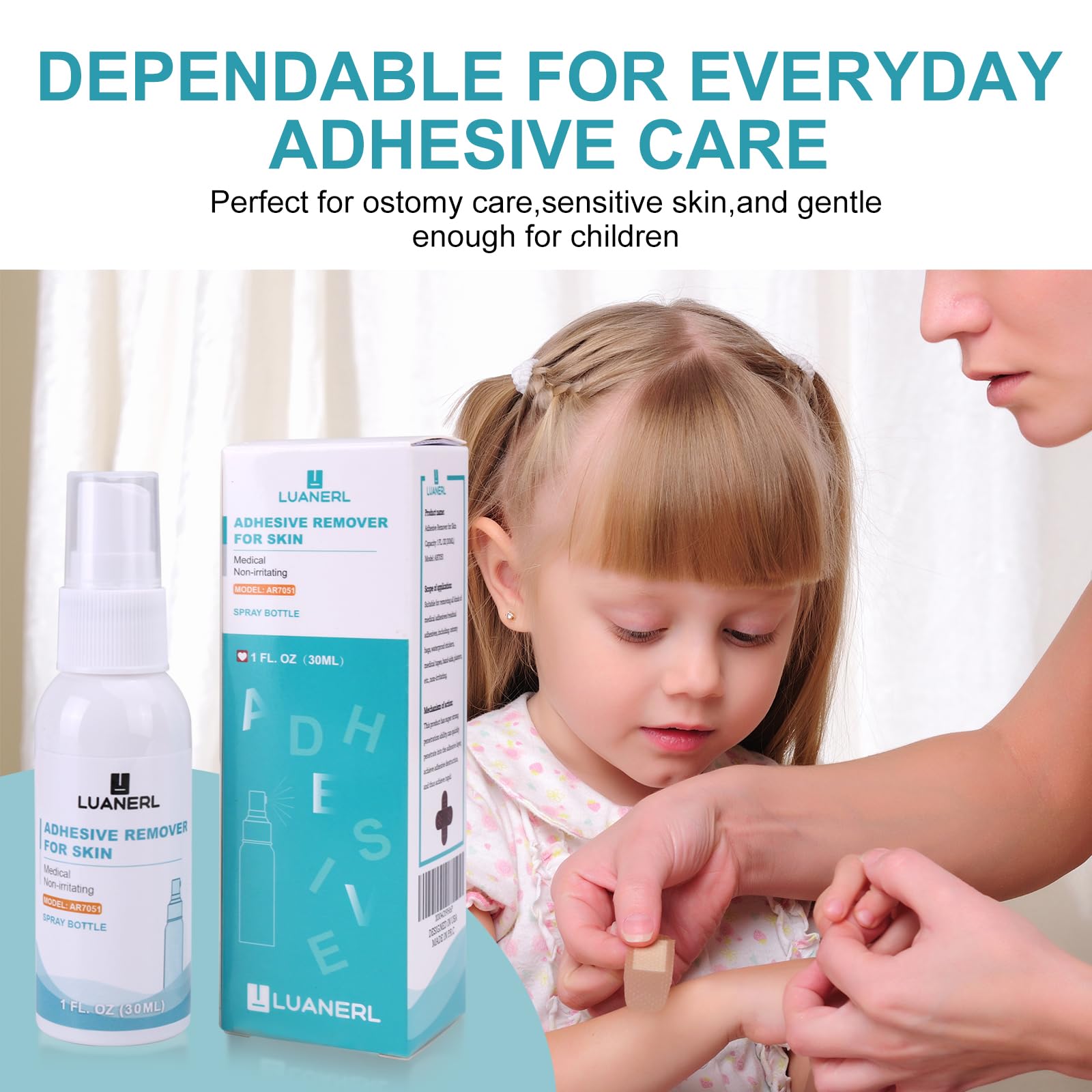 Luanerl compact 30ml bottle for portable care