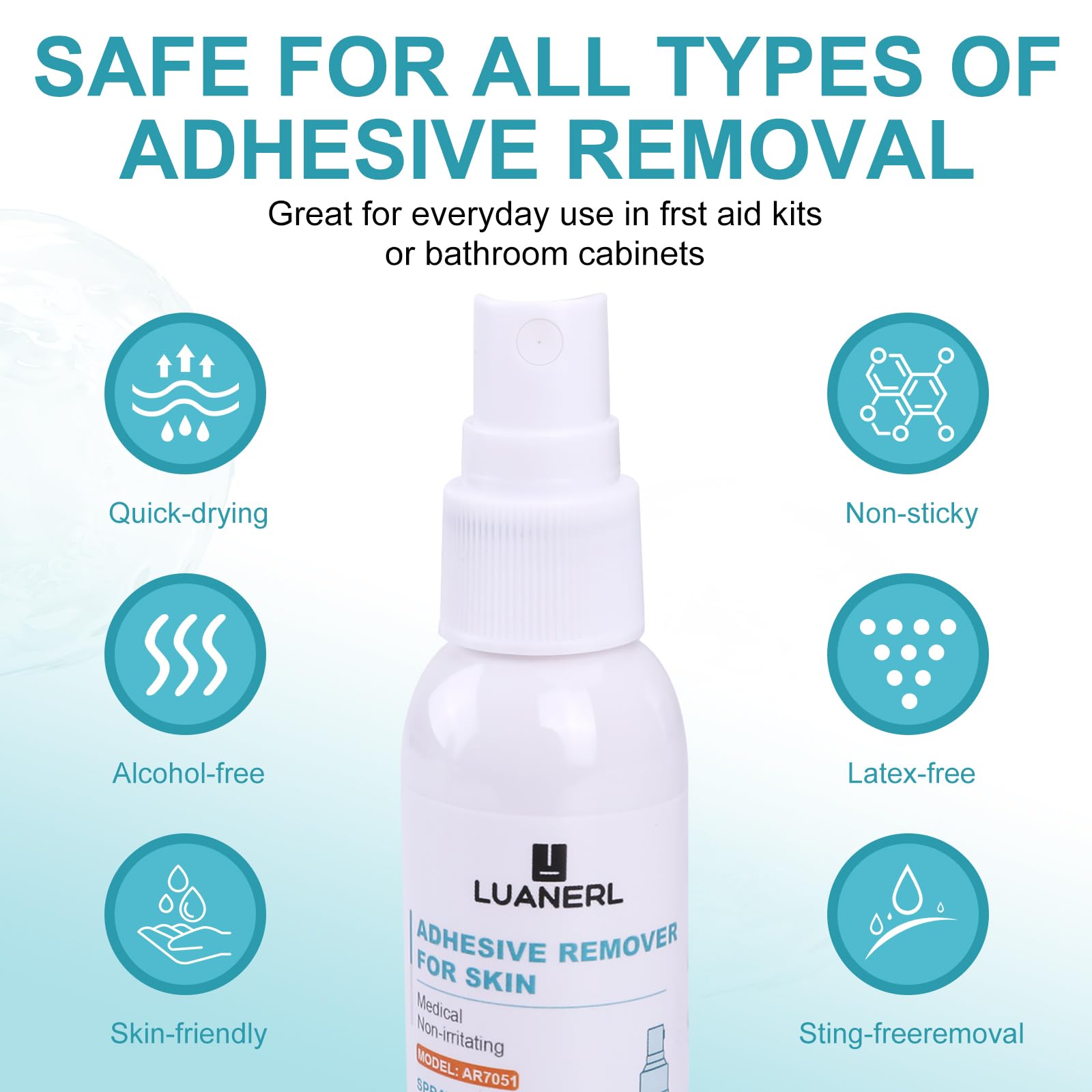 Luanerl wig glue remover for adhesive on wigs
