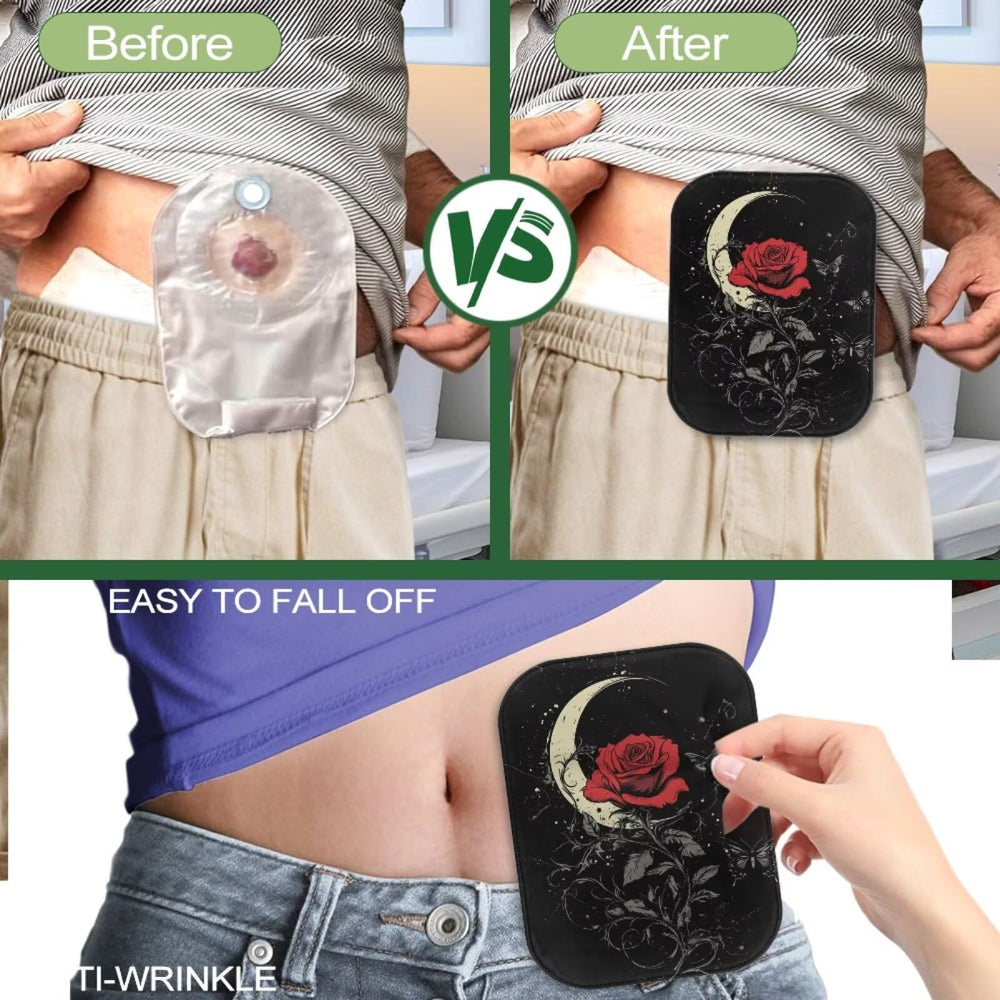 Luarisgur ostomy cover ideal for exercising, nighttime use, and outdoors.
