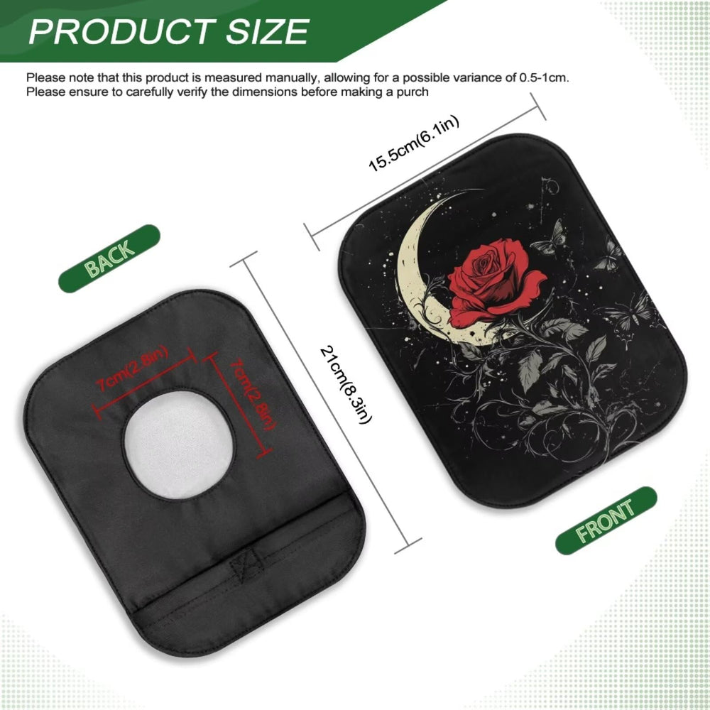 Luarisgur lightweight ostomy cover design keeps bags discreet.