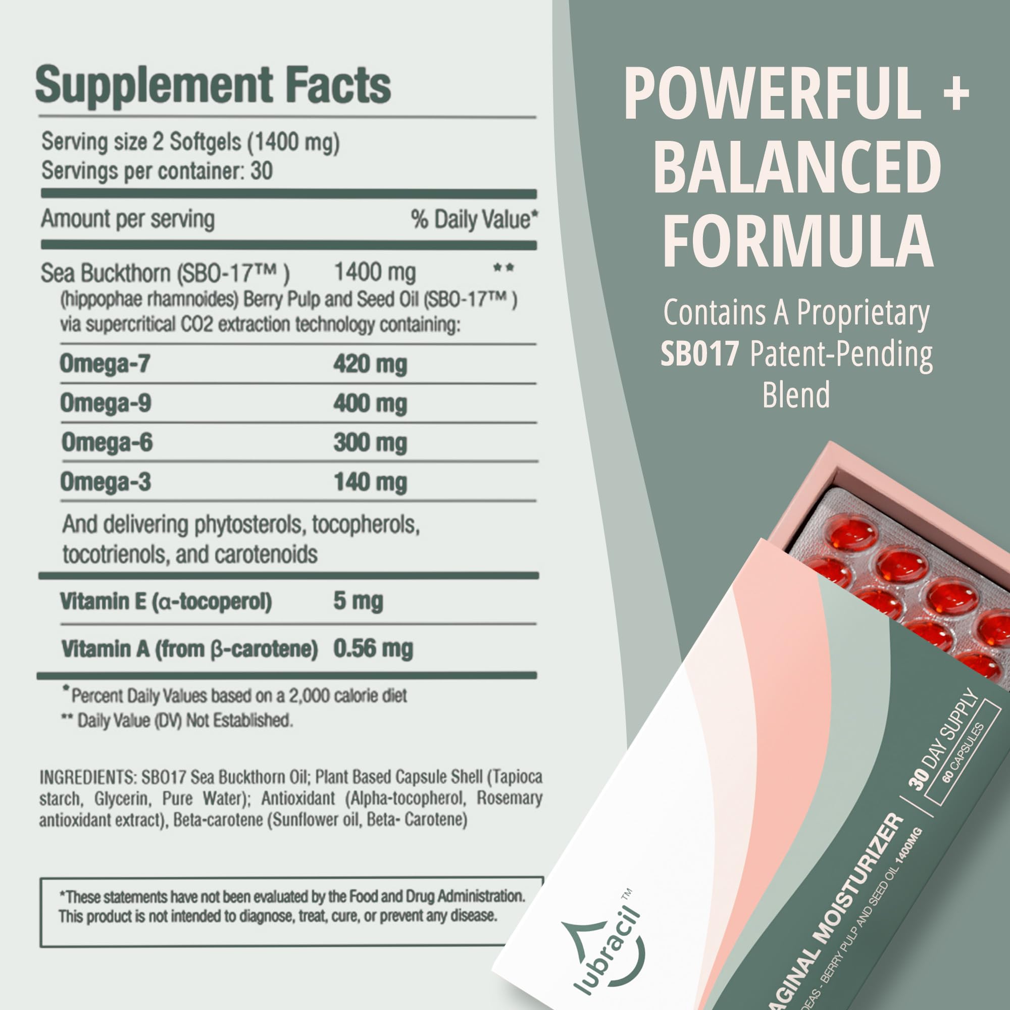 Lubracil GMP-certified facility packshot signals quality and safety.