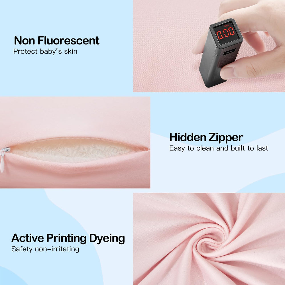 Lucakuins lounger includes 3D polyester filling for lightweight support.