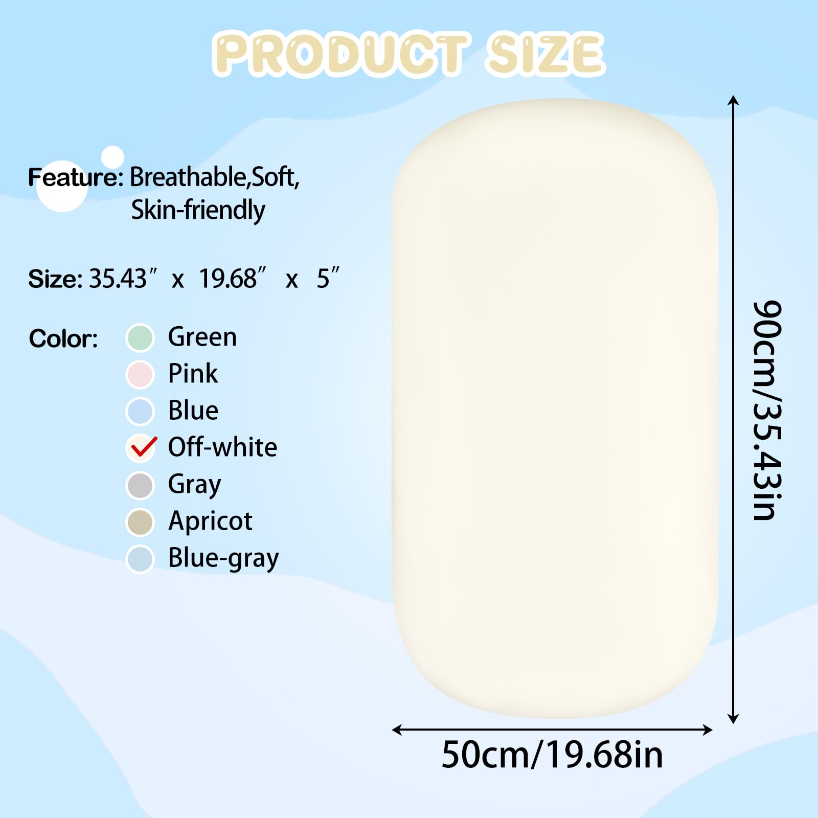 Lucakuins Baby Lounger CPSIA-certified materials for reliable safety standards.