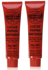 Lucas Papaw Ointment 25g two-pack pack shot for everyday skincare
