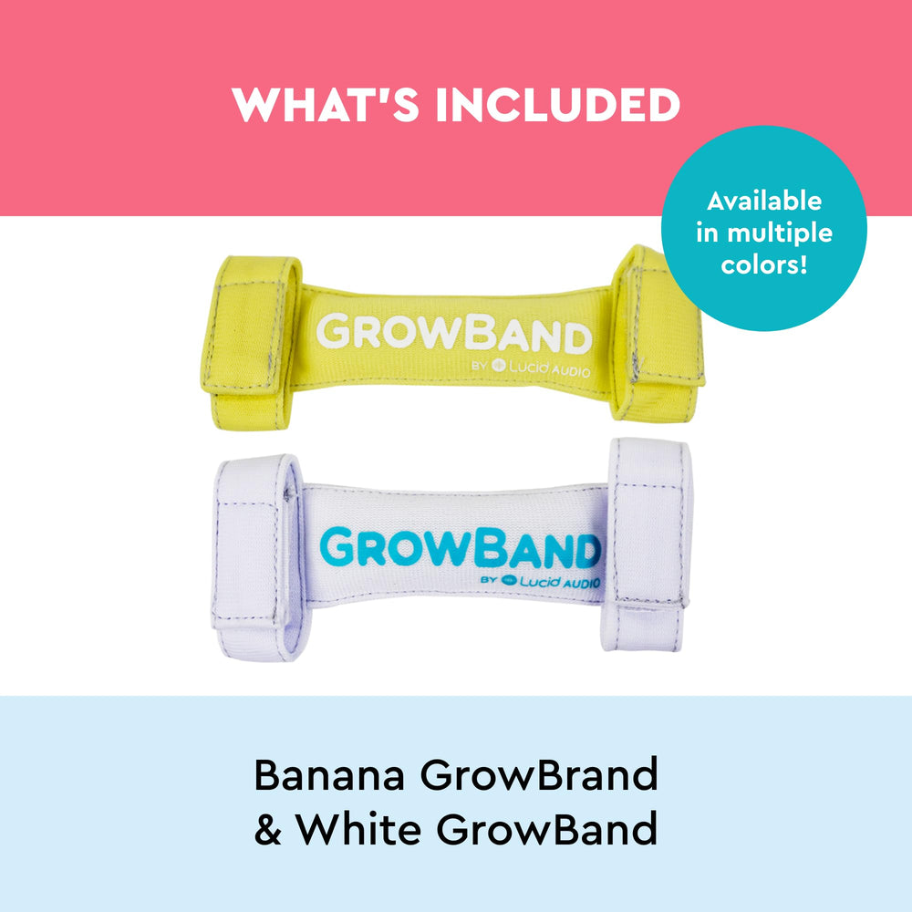 Lucid Audio HearMuffs GrowBand soft foam cushions enhance kid-friendly comfort during play.