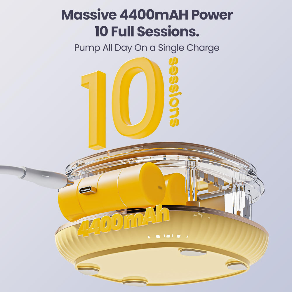 Lucina Baby anti-backflow design helps keep milk clean and pump hygienic