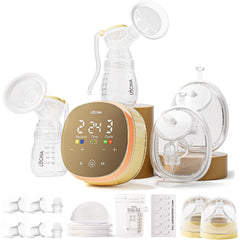 Lucina Baby hands-free wearable pump for on-the-go pumping with discreet wear
