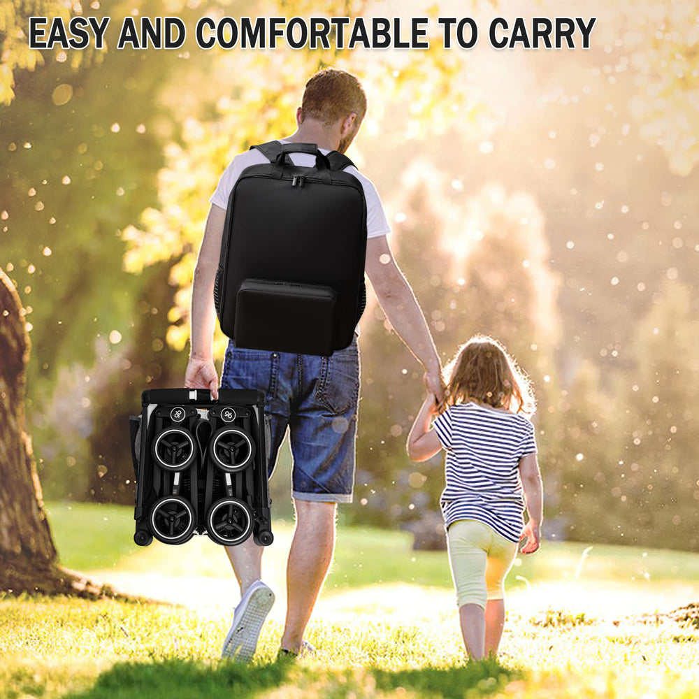 LUCKIPLUS suitcase sleeve lets you slide over a rolling luggage handle.