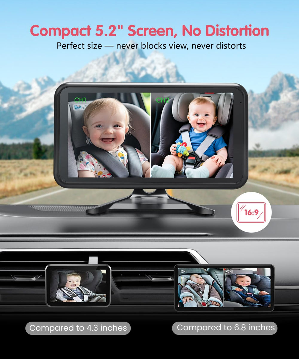 LUCKVIEW BM2 PRO 360-degree rotatable camera with adjustable brightness and zero-lag transmission.