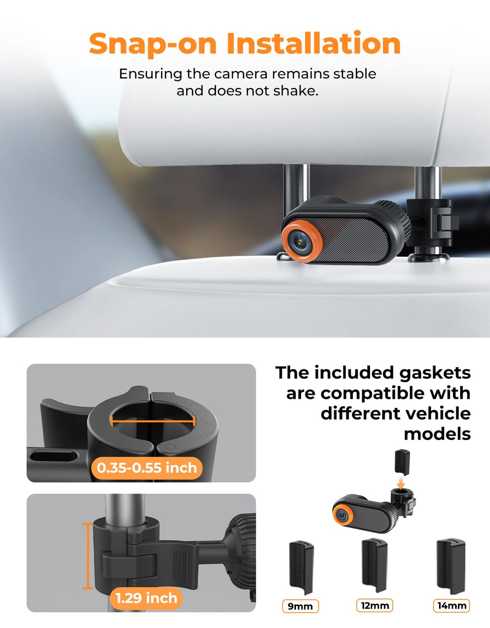 LUCKVIEW BM2A adjustable brightness for comfortable viewing in any light