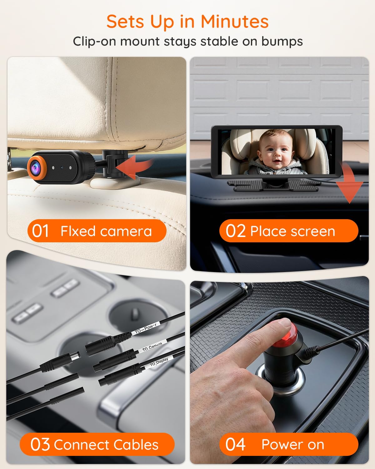 Luckview BM5 Max 22-foot cable for tidy, reliable wiring