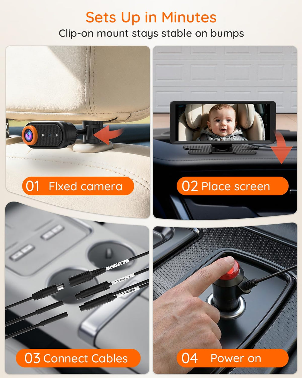 Luckview BM5 Max 22-foot cable for tidy, reliable wiring