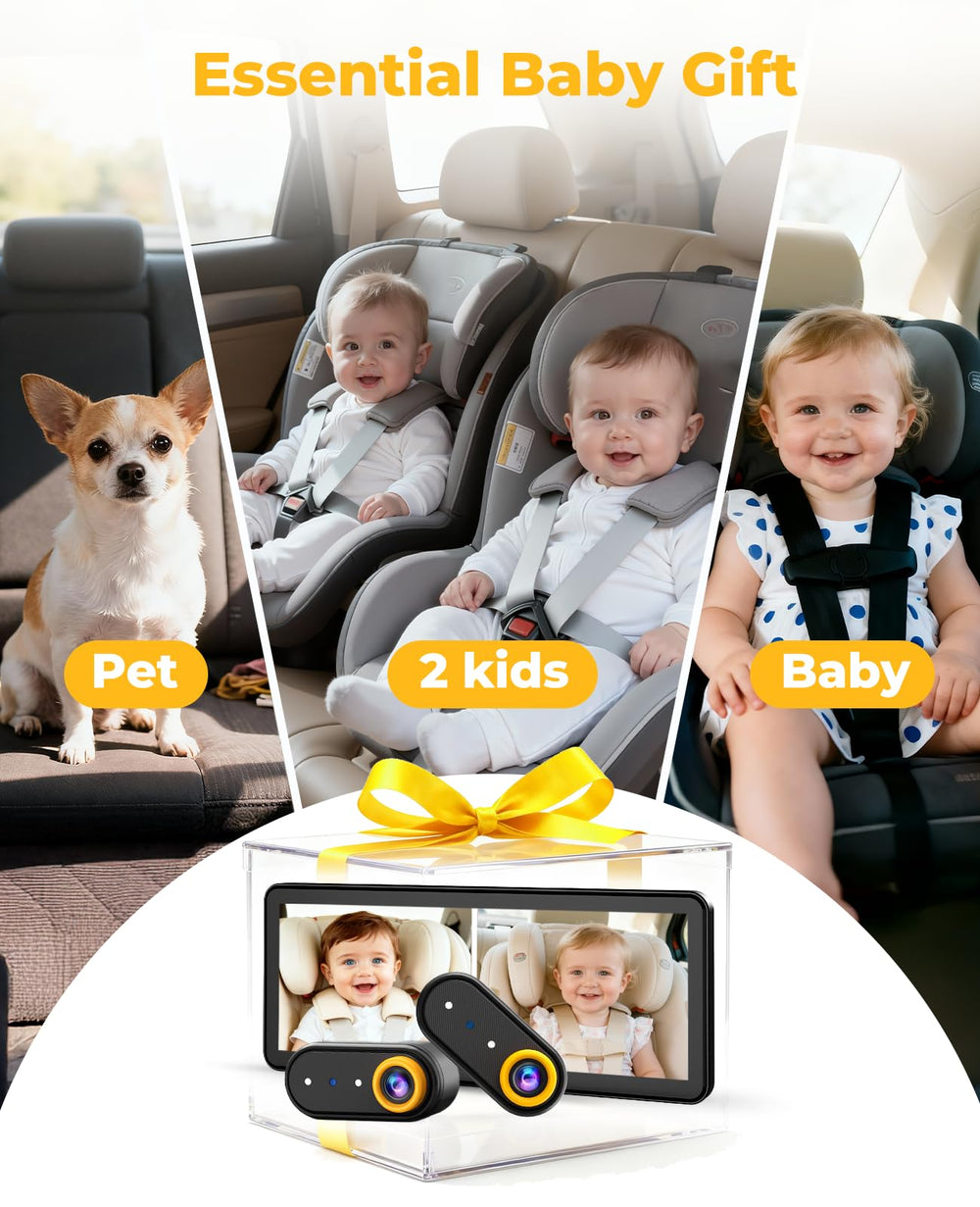 LUCKVIEW BM5 PRO 22-foot cable enables tidy car setup.