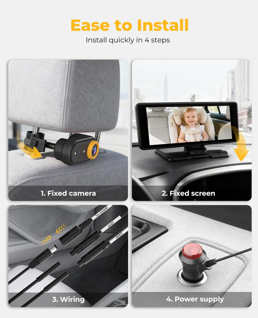 LUCKVIEW BM5 PRO adjustable brightness for day and night.