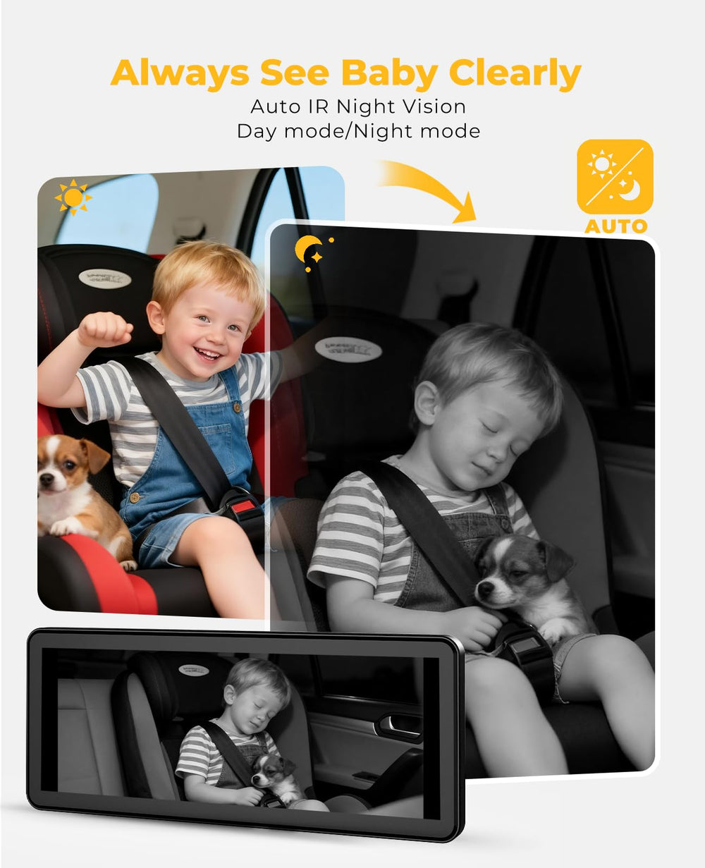 LUCKVIEW BM5 PRO easy installation fits most cars.