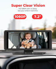 LUCKVIEW BM5PRO IR night vision preserves rear-seat visibility in low light.