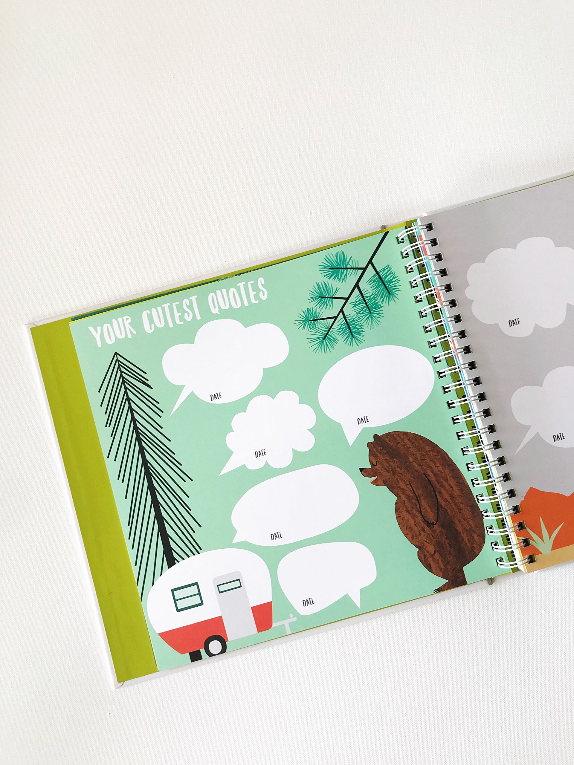 Lucy Darling Baby Journal hardcover ensures a lasting keepsake your family can treasure.