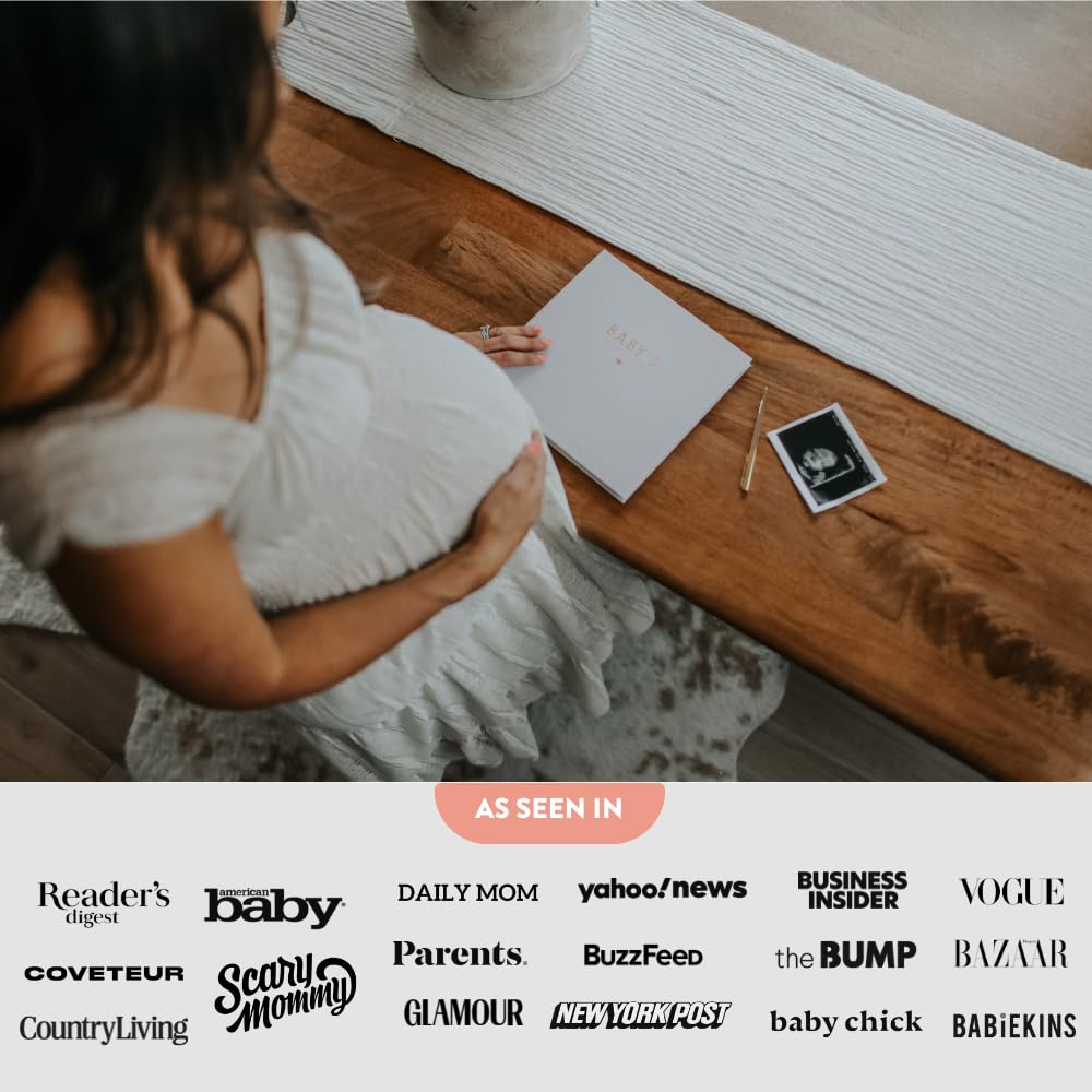 Lucy Darling Honey Bee linen cover with gold foil preserves memories beautifully.