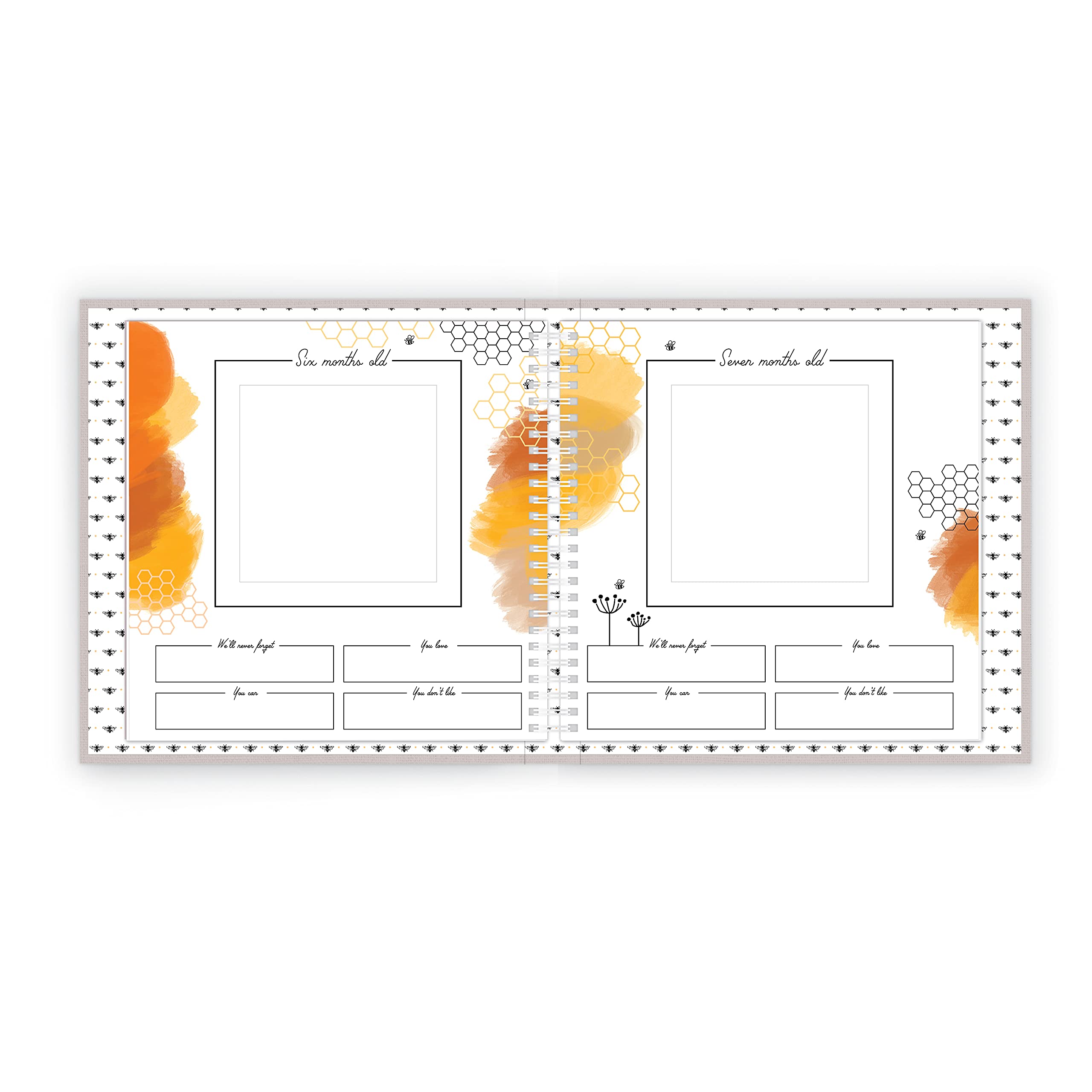 Lucy Darling Honey Bee photo spots with clear prompts to organize memories.