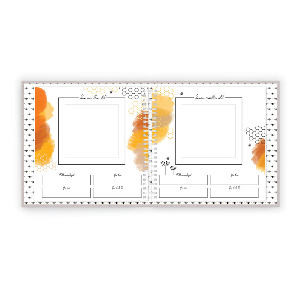 Lucy Darling Honey Bee photo spots with clear prompts to organize memories.