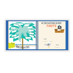 Lucy Darling Little Captain sea illustrations add playful charm to memory pages.