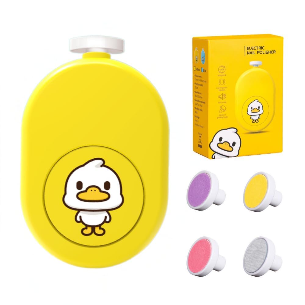 LUFFCABO electric baby nail file front view for easy grooming.