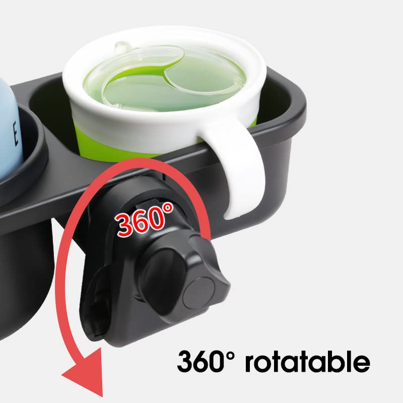 LUFFCABO open design snack cup holder allows easy reach for toddlers