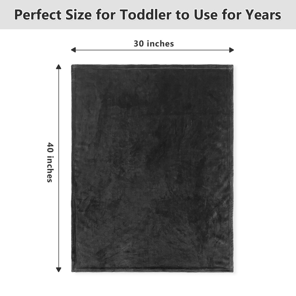 Lukeight blanket ideal for crib, stroller, and travel warmth.