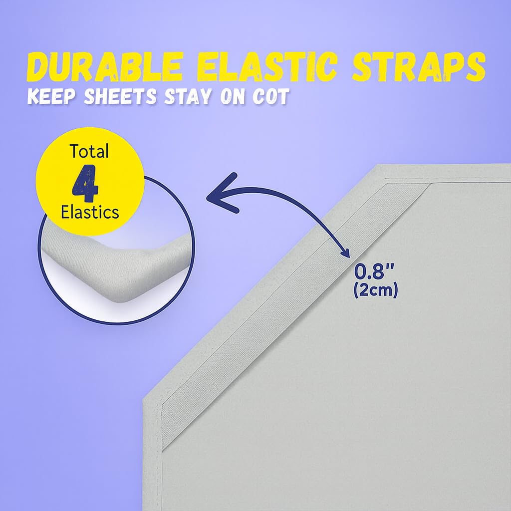 Durable and easy-care Lukeville sheet that stays soft after washing.