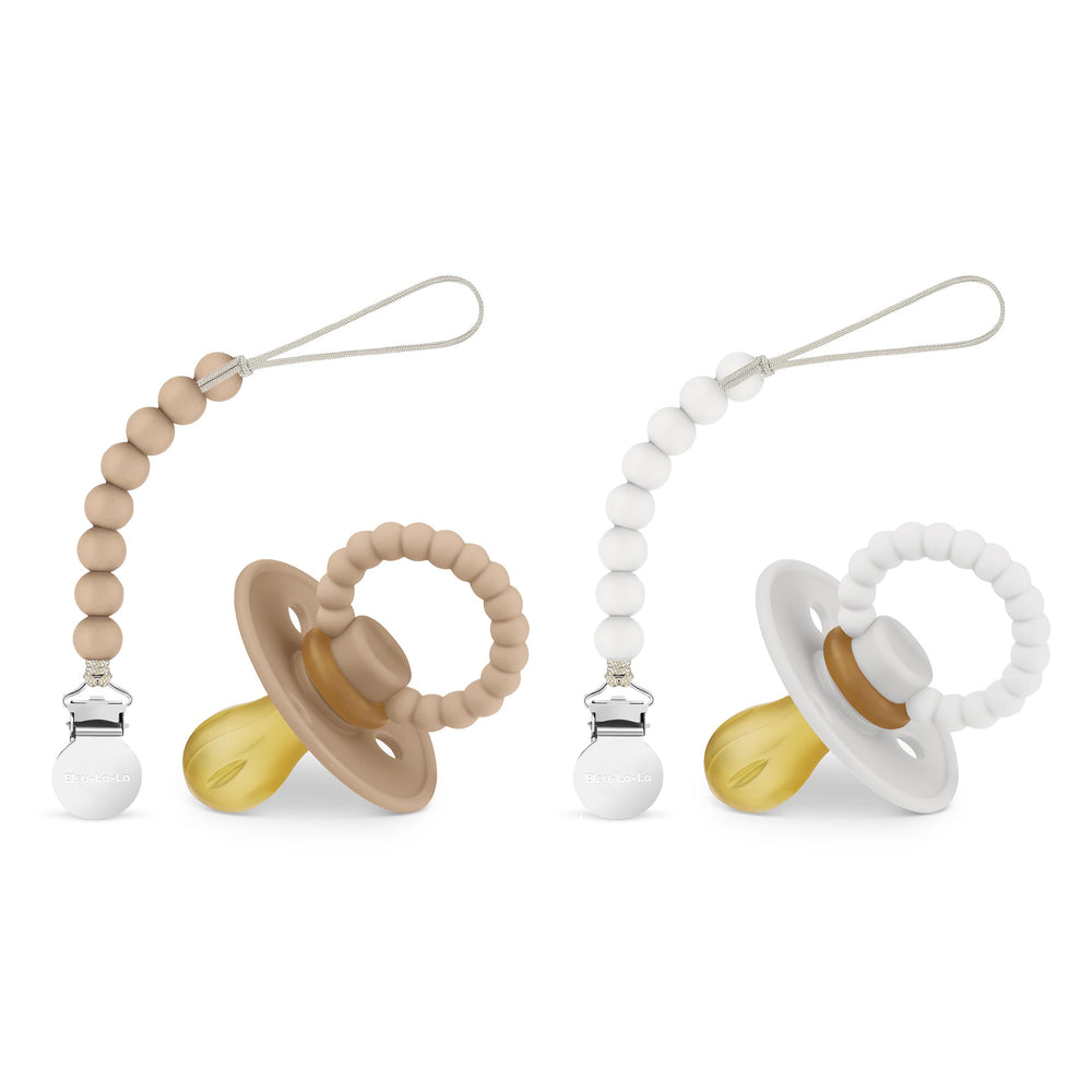 Bleu La La Luladream pacifier with natural nipple for soothing gums