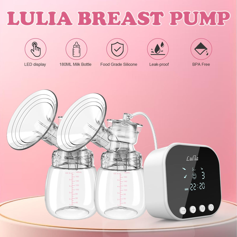 Lulia pump showing suction levels for personalized pumping
