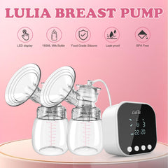Lulia pump showing suction levels for personalized pumping