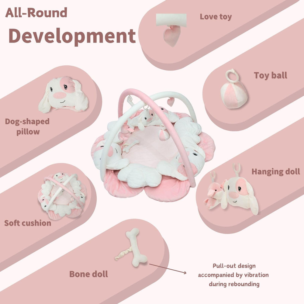 Lullaby Cotton ball pit mode invites gentle exploration and social play