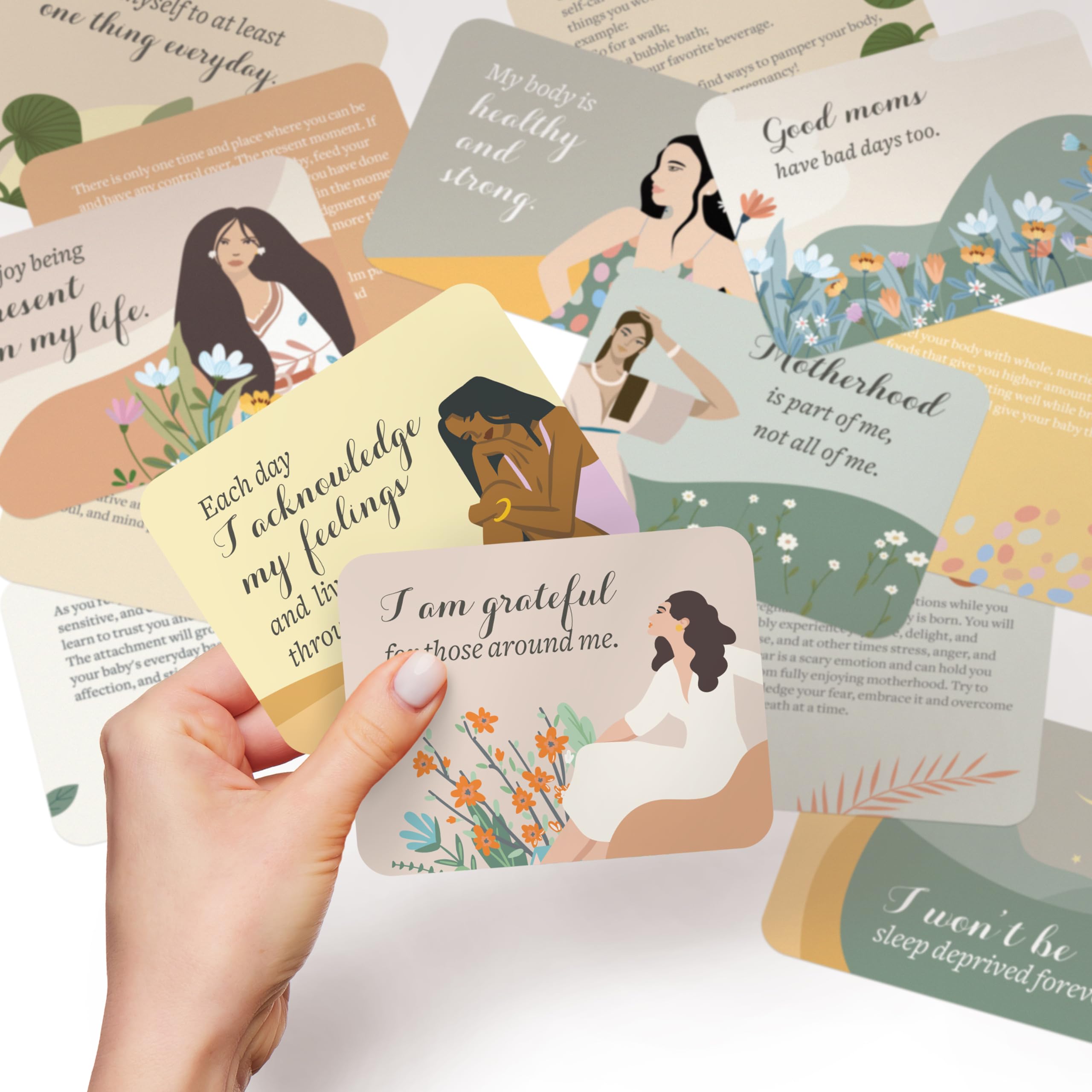 Lulu & You gift-ready affirmation cards set for new mom celebrations.