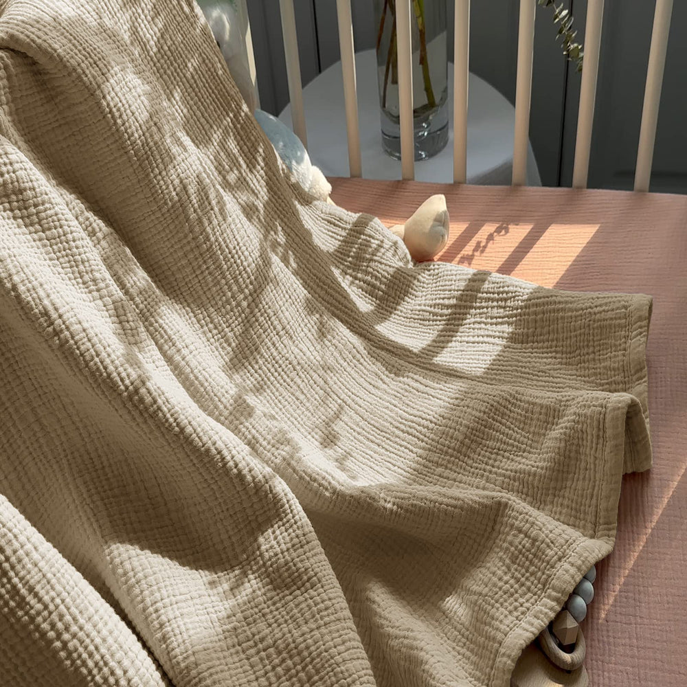 Lulu Moon muslin blanket with gift box, ready for occasions
