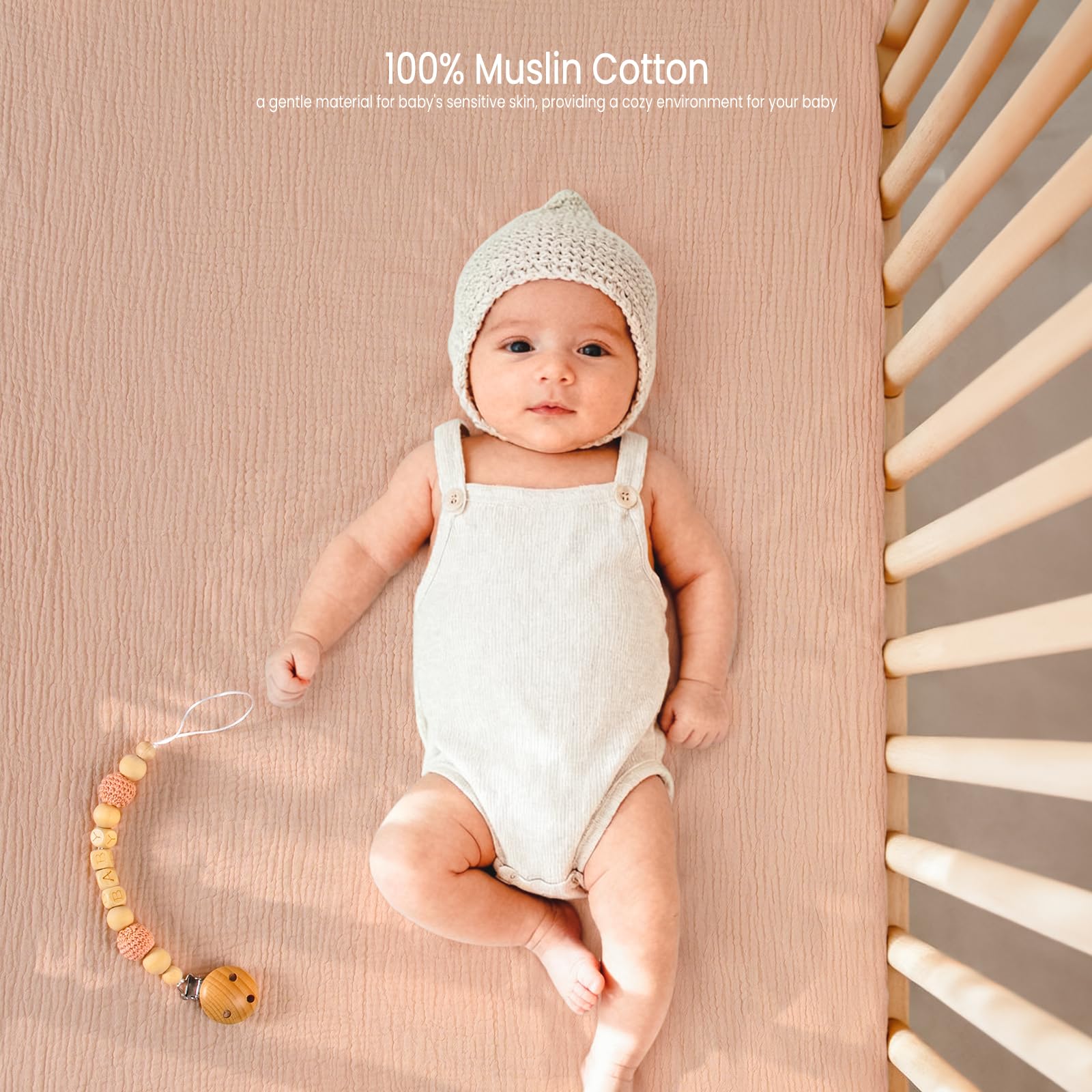 Two-pack gives you ready coverage for busy nursery routines.