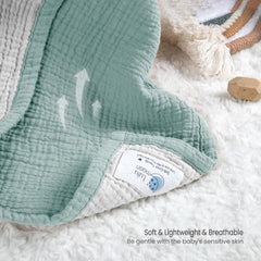 Lulu Moon nursery-crib blanket suitable for nap time, play, and travel