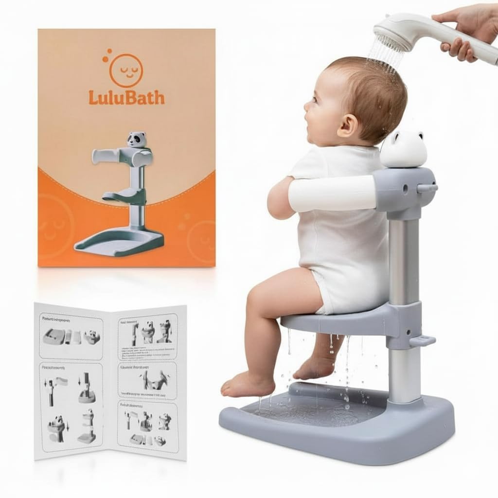 LuluBath space-saving design is quick to set up and store