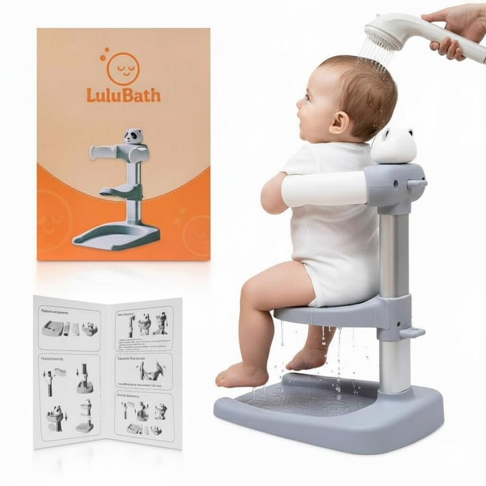 LuluBath space-saving design is quick to set up and store