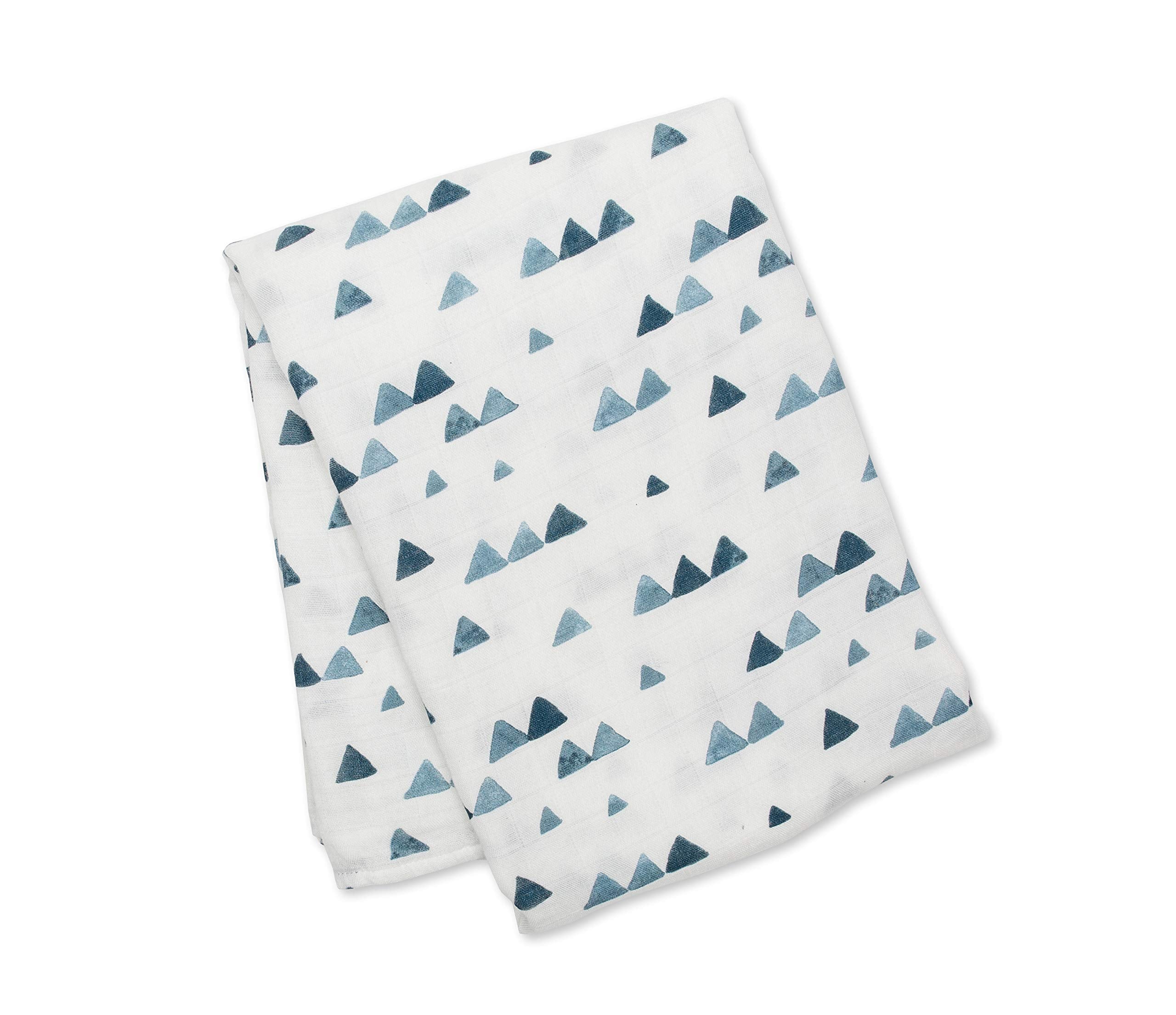 Lulujo Hello World muslin blanket 47x47 inches for daily use