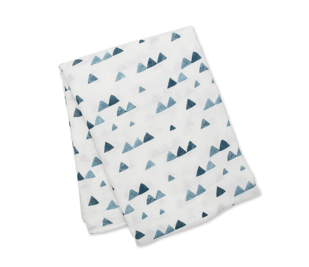 Lulujo Hello World muslin blanket 47x47 inches for daily use