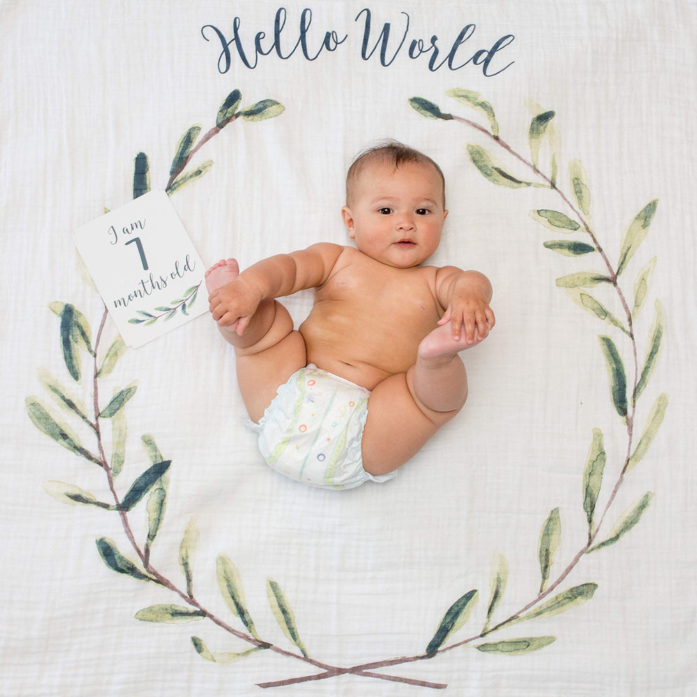 Lulujo soft cotton muslin blanket feels breathable and gentle on skin