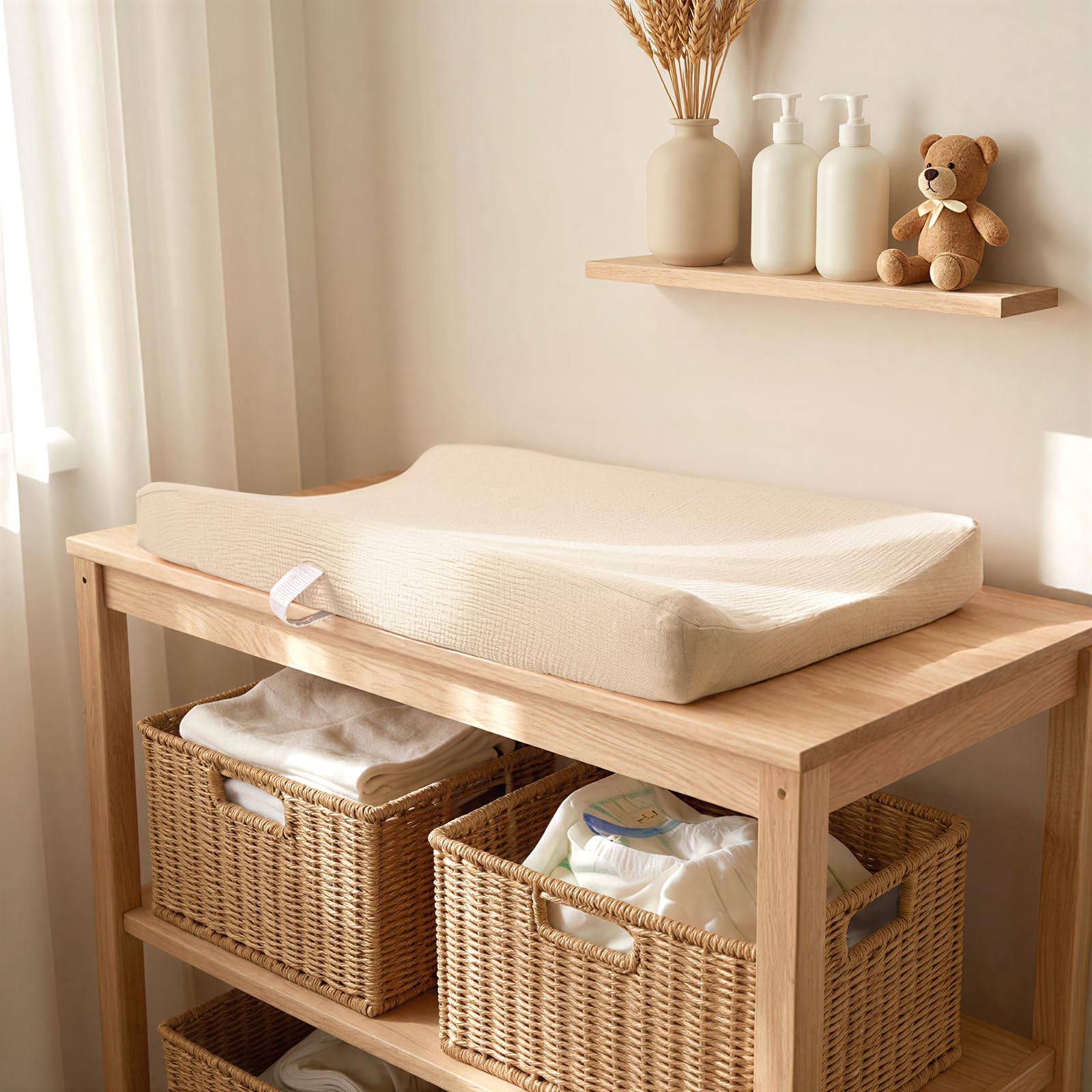 Lulumoon serene green nursery design adds calming ambiance